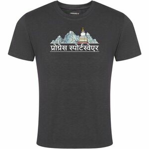 PROGRESS AROMATIC NEPAL Férfi outdoor póló, fekete, méret kép