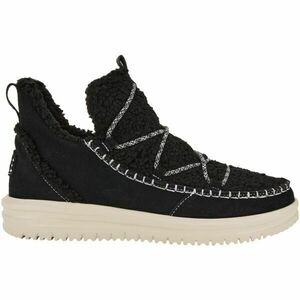 HEY DUDE CAMDEN SUEDE COZY Női cipő, fekete, méret kép