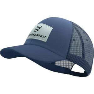 Compressport TRUCKER 6P CAP Baseball sapka, kék, méret kép