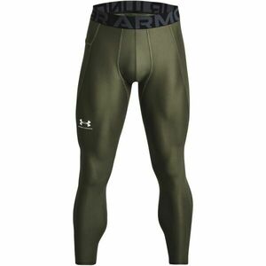 Under Armour HG ARMOUR LEGGINGS Férfi legging, khaki, méret kép
