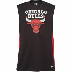 New Era CHICAGO BULLS NBA Férfi ujjatlan felső, fekete, méret kép