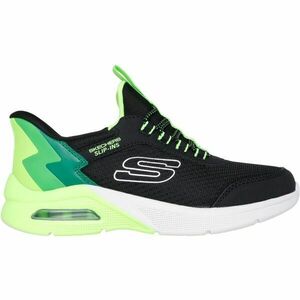 Skechers MICROSPEC MAX - BRISK STRIPE Gyerekcipő, fekete, méret kép