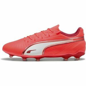 Puma KING MATCH FG/AG Férfi futballcipő, narancssárga, méret 42 kép