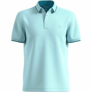s.Oliver RL POLO NOOS Férfi galléros póló, világoskék, méret kép