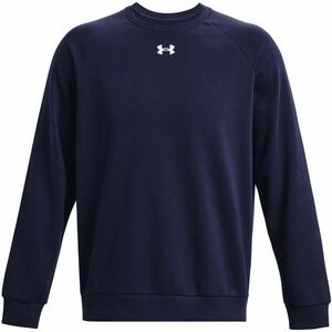 Under Armour RIVAL FLEECE CREW Férfi pulóver, sötétkék, méret kép