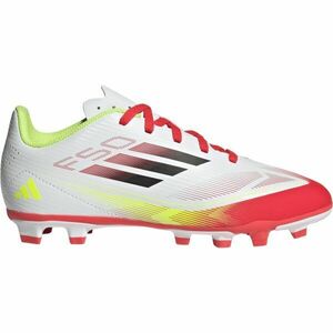 adidas F50 CLUB FG/MG J Gyerek futballcipő, fehér, méret kép