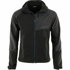ALPINE PRO KIET Férfi outdoor dzseki, fekete, méret kép
