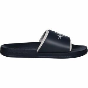Calvin Klein SLIDE MONOGRAM Férfi papucs, sötétkék, méret kép