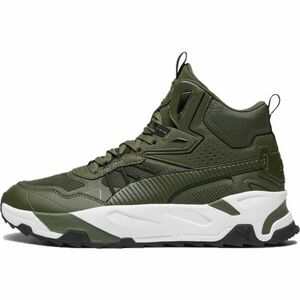Puma TRINITY MID HYBRID Férfi szabadidőcipő, khaki, méret 41 kép