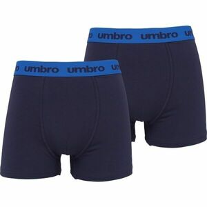 Umbro BOXER SHORT 2 PACK Férfi boxeralsó, sötétkék, méret kép