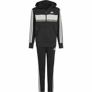 adidas 3 STRIPES TIBERIO Fiú melegítő szett, fekete, méret kép