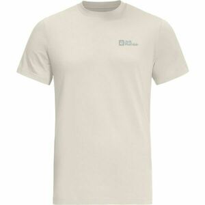 Jack Wolfskin ESSENTIAL T M Férfi póló, fehér, méret kép