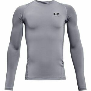 Under Armour HG ARMOUR LS Fiú hosszú ujjú felső, szürke, méret kép