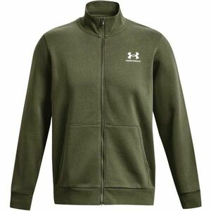 Under Armour ESSENTIAL FLEECE NOVELTY TRACK Férfi pulóver, khaki, méret kép