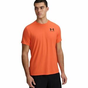 Under Armour HEATGEAR FITTED Férfi póló, narancssárga, méret kép