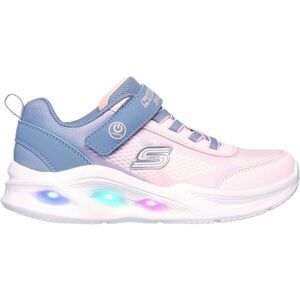 Skechers SOLA GLOW - OMBRE DELUXE Lány cipő, rózsaszín, méret kép