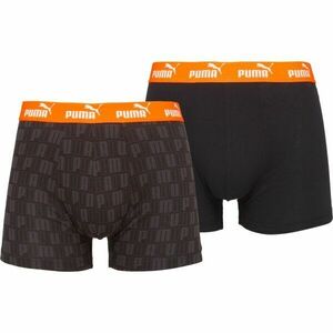 Puma MEN CAT LOGO PRINT BOXER 2P Férfi boxeralsó, fekete, méret kép