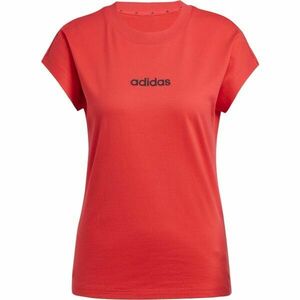 adidas ESSENTIALS LINEAR Női felső, piros, méret kép