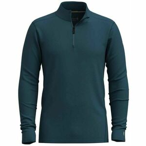 Smartwool CLASSIC A-S MERINO BL 1/4 ZIP Férfi aláöltözet, sötétkék, méret kép