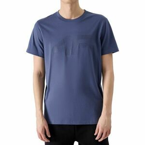 4F TSHIRT Férfi póló, sötétkék, méret kép