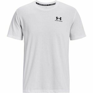 Under Armour LOGO EMB HEAVYWEIGHT Férfi póló, fehér, méret kép