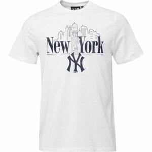 New Era NEW YORK YANKEES MLB Férfi póló, fehér, méret kép