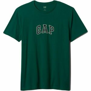 GAP LOGO Férfi póló, sötétzöld, méret kép