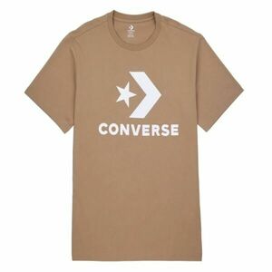 Converse STANDARD FIT CENTER STAR CHEV Férfi póló, barna, méret kép