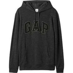 GAP FRENCH TERRY Férfi pulóver, sötétszürke, méret kép