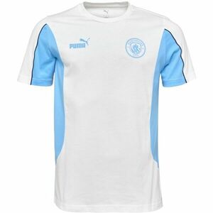 Puma MANCHESTER CITY FC ARCHIVE TEE Férfi póló, fehér, méret kép