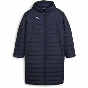 Puma TEAMFINAL BENCH JACKET Férfi télikabát, sötétkék, méret kép