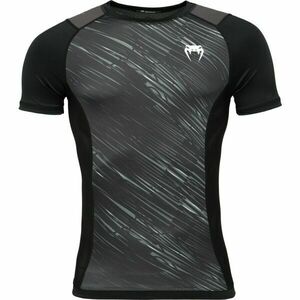 Venum RAPID SHORT SLEEVE RASHGUARD Kompressziós póló, fekete, méret kép