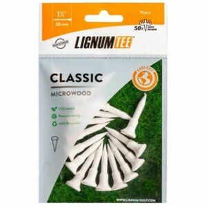 LIGNUM TEES 38MM Golf tee, fehér, méret kép