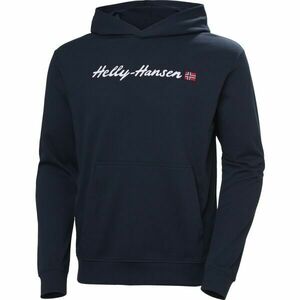 Helly Hansen CORE GRAPHIC SWEAT HOODIE Férfi pulóver, sötétkék, méret kép