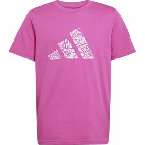 adidas ANIMAL TEE Lány póló, rózsaszín, méret kép