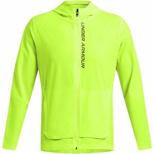 Under Armour OUTRUN THE STORM JACKET Férfi dzseki, fényvisszaverő neon, méret kép