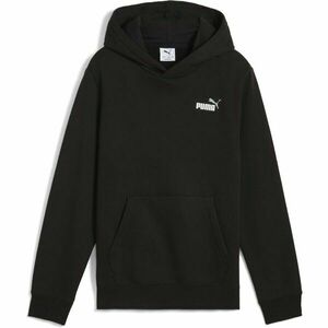 Puma ESS+2 COL SMALL LOGO HOODIE FL Férfi pulóver, fekete, méret kép