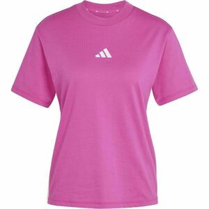 adidas 3-STRIPES SMALL LOGO Női póló, rózsaszín, méret kép