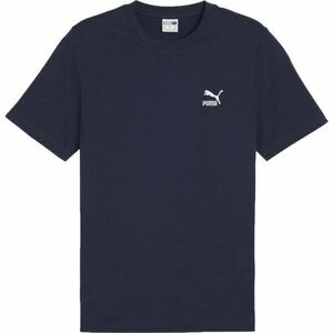 Puma CLASSICS SMALL LOGO TEE Férfi póló, sötétkék, méret kép