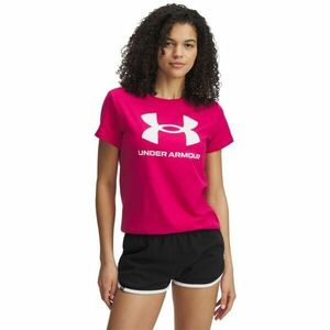 Under Armour LIVE SPORTSTYLE GRAPHIC SS Női póló, rózsaszín, méret kép