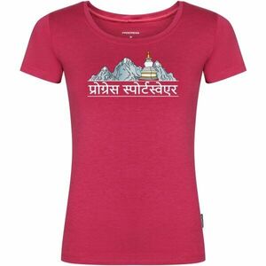 PROGRESS AROMA NEPAL Női outdoor póló, piros, méret kép