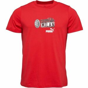 Puma AC MILAN NRGY TEE Férfi póló, piros, méret kép