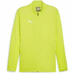 Puma TEAMFINAL TRAINING JACKET Férfi sportos pulóver, világoszöld, méret kép