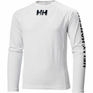 Helly Hansen WATERWEAR RASHGUARD UPF 50+ Junior UV-szűrős felső, fehér, méret kép