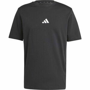 adidas ESSENTIALS SMALL LOGO Férfi póló, fekete, méret kép