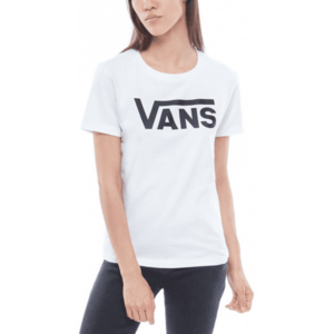 Vans WM FLYING V CREW TEE Női póló, fehér, méret kép
