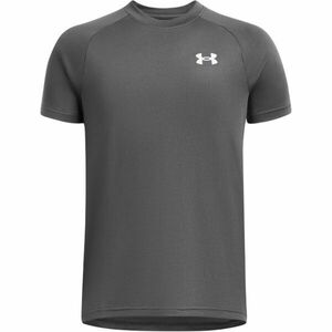 Under Armour UA TECH 2.0 SS Fiú póló sportoláshoz, sötétszürke, méret kép