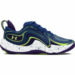 Under Armour SPAWN 6 SOS Férfi kosárlabdacipő, kék, méret 46 kép