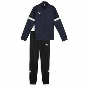 Puma TEAMRISE TRACKSUIT JR Gyerek melegítő szett, sötétkék, méret kép
