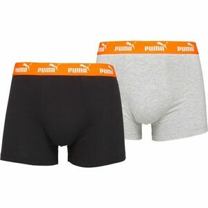 Puma MEN CAT LOGO PRINT BOXER 2P Férfi boxeralsó, fekete, méret kép